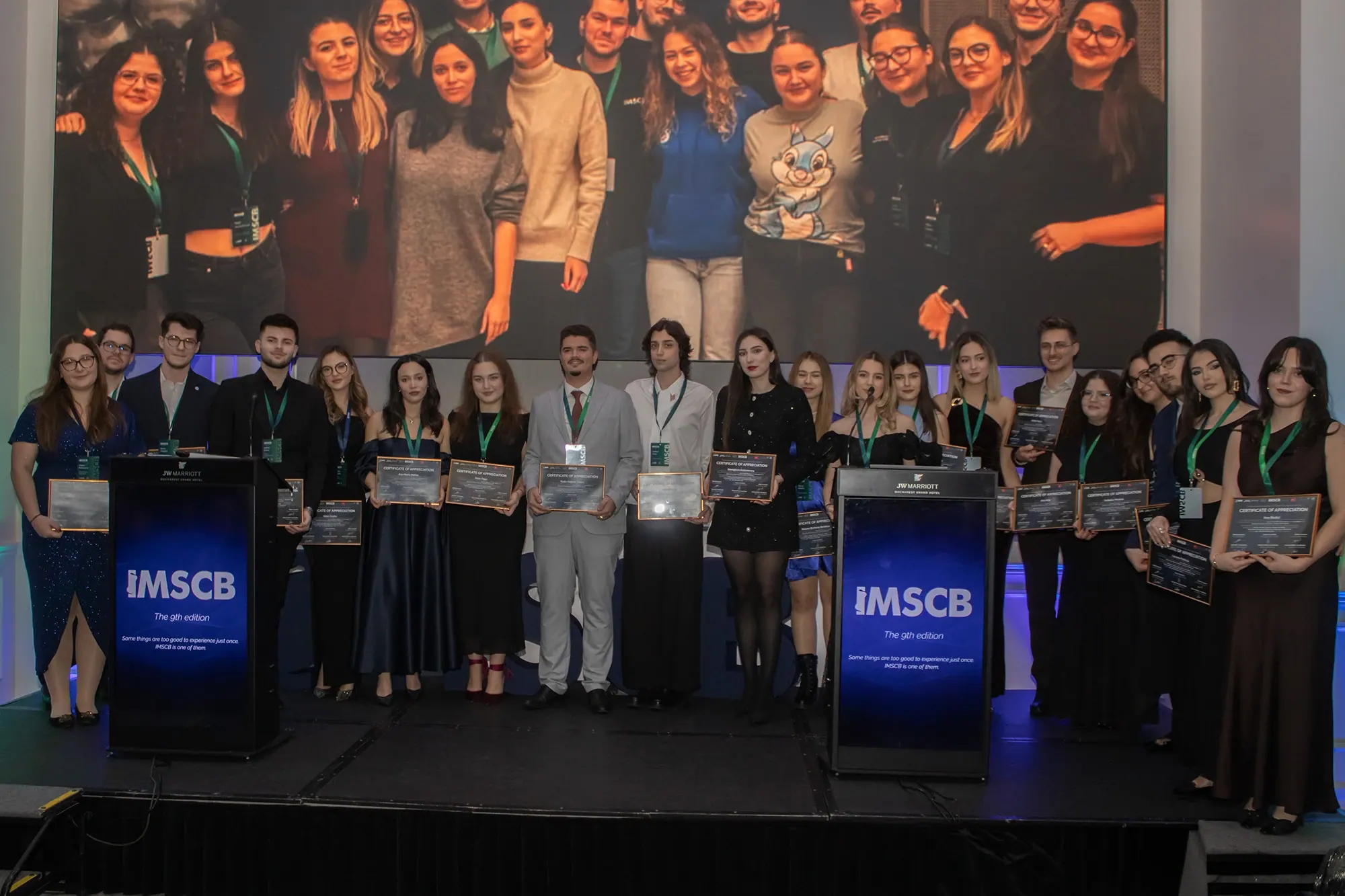 Participants gathered at a previous IMSCB edition