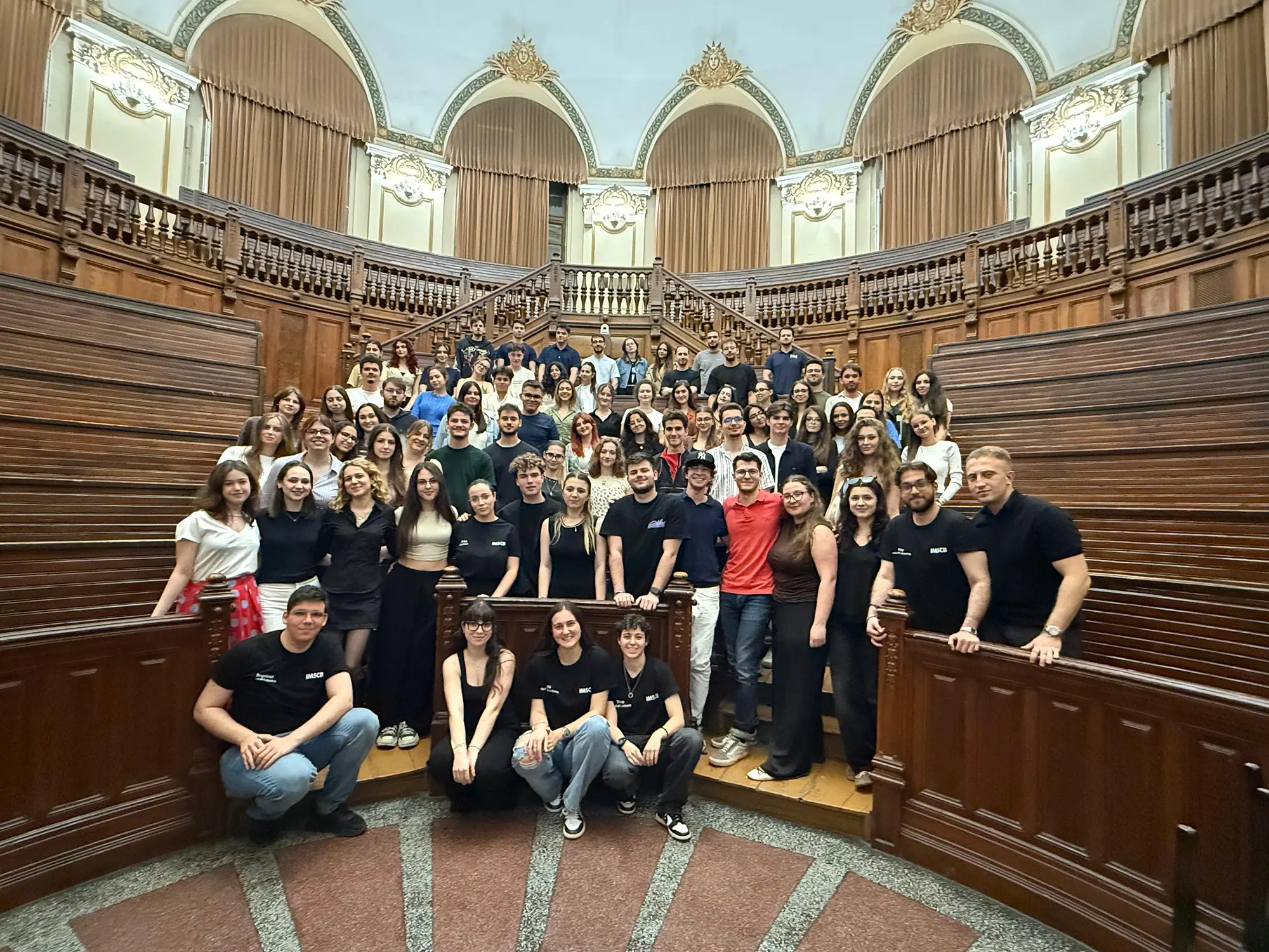 Group photograph from a previous IMSCB edition